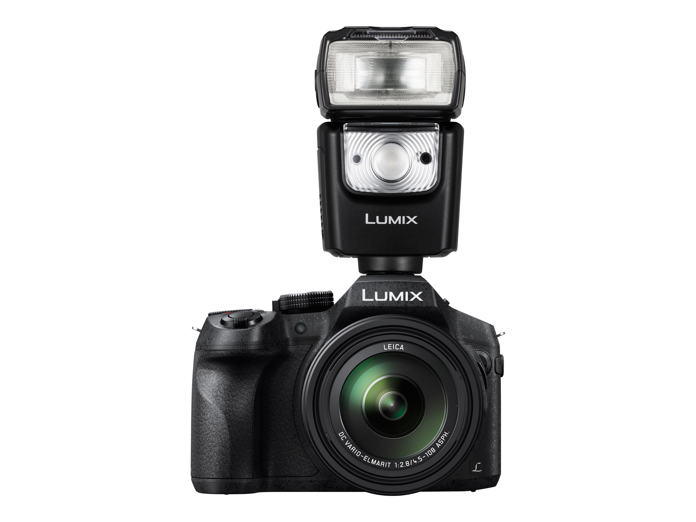 Panasonic Lumix DMC-FZ300 - Digital camera - compact - 12.1 MP - 4K / 25 fps - 24x optical zoom - Leica - Wi-Fi - black - image 2 of 16