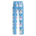 thumbnail image 7 of Easter Pajamas Pants Men Stretch Waist Wide Leg Trendy Pjs Funny Rabbit Print Baggy Drawstring Pants (Dark Blue,XL), 7 of 7