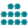 thumbnail image 1 of Flores de Chifón Uxcell, Apliques de Tela de Malla para Costura, Embellecedores para Diademas, para Decoración de Bodas de Manualidades DIY Azul, 1 of 7