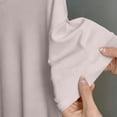 thumbnail image 5 of Lutiedan Nightgowns for Women Short Sleeve Crew Neck Short Nightshirt Summer Soft Cooling Pajamas Dress Casual Sleepwear, 5 of 7