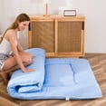 thumbnail image 3 of Japanese Floor Mattress Futon Mattress, Memory Foam Futon Roll Up Guest Mattress Twin Size, 3 of 6