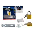 thumbnail image 1 of Familymaid 16256 25 mm Padlock with 4 in. Door Hasp & 2 Keys Included, 1 of 1
