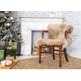thumbnail image 2 of Natural New Zealand Sheepskin Single Rectangular Rug | Taupe | 2'x3', 2 of 5