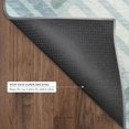 thumbnail image 5 of Addison Rugs Mayfield Premium Machine Washable Transitional Geometric Seafoam Rectangle Rug, 3' x 5', 5 of 6