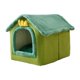 thumbnail image 3 of Cama para gatos cálida y acogedora para dormir en invierno, portátil, lavable, para gatos de interior S, 3 of 9