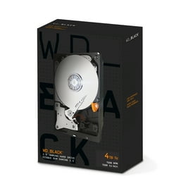 WD Black 4TB SATA 7200rpm HDD, Internal Desktop Storage Hard