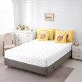 thumbnail image 4 of YST 7Pcs Capybara Gifts Comforter Sets Cartoon Style Bed in a Bag, Queen Size, 4 of 5