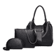 thumbnail image 1 of Juego De Bolsos De Gran Capacidad Negro Malubero Malu1368, 1 of 3