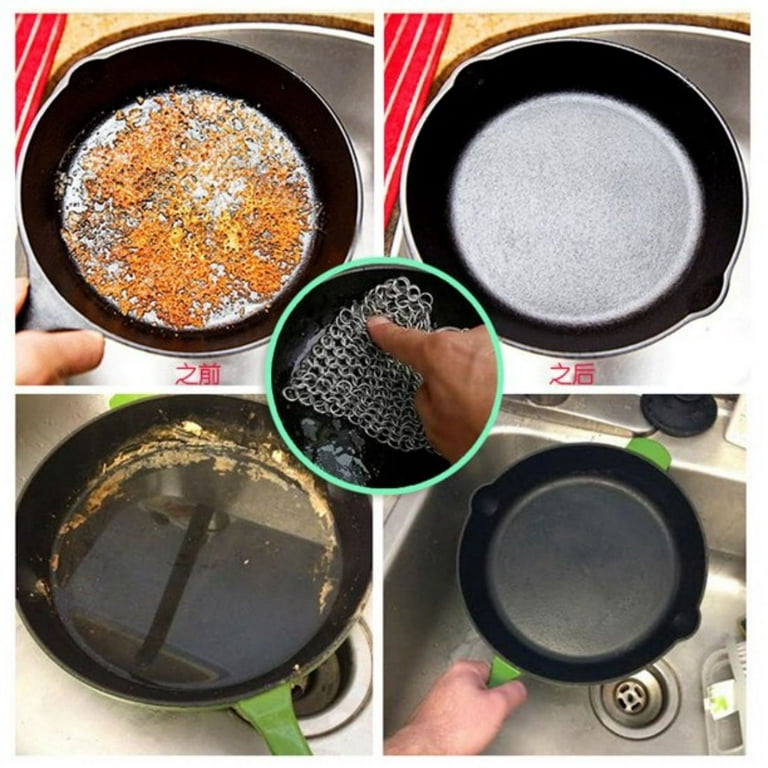 This Cast Iron Scrubber Can Handle Any Gunk on Your Cookware