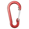 thumbnail image 4 of TFixol Red Aluminum Alloy S-Type Spring Clips, 50x26mm, 5.4g Each, Pack of 10, 4 of 5