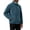 Blue, variant on TKKCS Mens Sherpa Fleece Full Zip Jacket Stand Collar Soft Fuzzy Warm Long Sleeve Winter Outerwear with Pockets Gray XL