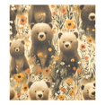 thumbnail image 3 of Dailycode Dishwasher Magnet Cover Magnetic Fridge Door Cover Home Kitchen Decor, Cute Bears in Flower Sea, 23"x 26", 3 of 6