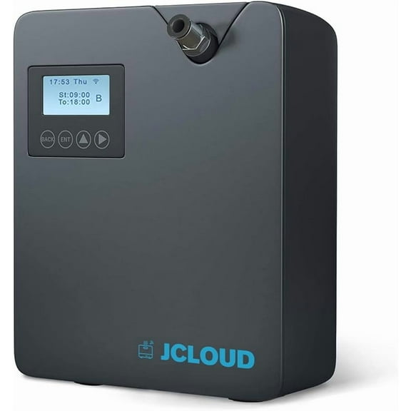 JCLOUD Smart Scent Air Machine with Cold Air Tech for Home, Professional Waterless Essential Oil Diffuser 300ML, HVAC Scent Diffuser for Essential Oils for Large Room, Office, Spa, Black