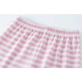 thumbnail image 6 of WIBACKER 3-10T Summer Short Sleeve Pajamas Set for Toddler Girls Striped PJS Cute Jammies Set - Pink Mermaid, 6 of 7