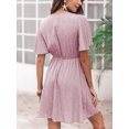 thumbnail image 4 of Txlixc Vestido de manga corta de estilo femenino Txlixc moda, 4 of 8