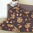 thumbnail image 6 of Ramen and Sushi Blanket 50''''x40'''' Ramen Decor Just a Girl Who Loves Japanese Food Blanket Fleece Ramen Lover Gifts Soft Cozy Flannel for Couch Sofa All Season for Adults Kids Poster Decoration, 6 of 6