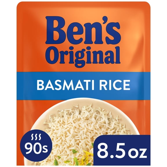 Ben's Original Ready Rice Basmati Rice, Easy Side Dish, 8.5 Ounce Pouch