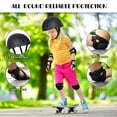 thumbnail image 3 of OMZER Child Rider Series Protection Gear Set for Multi Sports Scooter, Skateboarding, Biking, Roller Skating, Protection for Beginner to Advanced, Helmet, Knee and Elbow Pads with Wrist Guards, 3 of 8