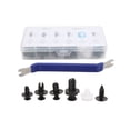 thumbnail image 4 of Bumper Push Pin,100pcs Rivets Fasteners Push Bumper Fastener Auto Fastener Highly Versatile, 4 of 14