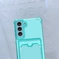 thumbnail image 4 of Funda transparente con tarjetero para Samsung Galaxy S20 FE S23 Ultra S22 S21 Plus Note 20 Ultra A12 A34 A52 A32 A14 A54 A53 5G, 4 of 4