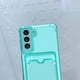thumbnail image 4 of Funda transparente con tarjetero para Samsung Galaxy S20 FE S23 Ultra S22 S21 Plus Note 20 Ultra A12 A34 A52 A32 A14 A54 A53 5G, 4 of 4