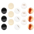 thumbnail image 3 of 15 Pcs Pinces à Cheveux Rondes en Plastique Petites Pinces à Cheveux Ornements, 3 of 9