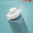 thumbnail image 4 of Bouteilles d'Eau Pliables Valve Étanche Réutilisable Sans BPA Silicone Bouteille d'Eau Pliable, 4 of 6