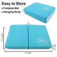 thumbnail image 5 of Baby Bath Kneeler Mat and Elbow Rest -1.5" Thick Kneeling Pad Safty for Tub Bathing and Bathroom Time - Blue, 5 of 8