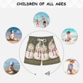 thumbnail image 6 of FORMRS Boys Swim Trunks Quick Dry Mesh Liner Boardshorts Sizes XS-XL, Cute Snowmen, 6 of 7