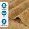 thumbnail image 5 of Superior Solid Zero Twist Cotton 3-Piece Towel Set, Gold, 5 of 11