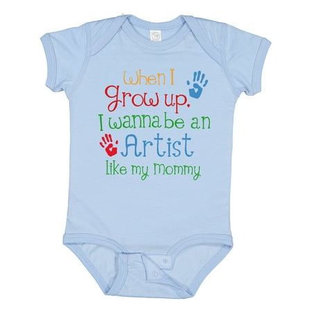 

Inktastic Artist Like Mommy Gift Baby Boy or Baby Girl Bodysuit