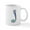 White, variant on CafePress - J Monogram Mug - 11 oz Ceramic Mug - Novelty Coffee Tea Cup