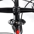thumbnail image 4 of 27.5 Inch Mountain Bike for Adult, 27-Speed Front Suspension High-Carbon Steel MTB Bicycle, Dual Disc Brake Bikes for Men Women, Silver, 4 of 13