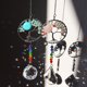 thumbnail image 5 of Lámpara de prisma con bola de cristal, atrapasueños, adorno de cristal colgante, decoración de oficina y jardín para el hogar, 5 of 5