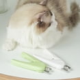 thumbnail image 4 of Cat & Dog Pet Nail Clipper, Minimalist Design Pet Grooming Tool, White Nail Trimmer For Small To Medium Pets, 4 of 6