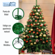 thumbnail image 2 of Árbol de Navidad Artificial Pino Navideño Verde Incluye Soporte Frondoso (1.70 Metros) Stay Elit Navideño, 2 of 4
