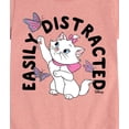 thumbnail image 3 of Disney - The Aristocats - Easily Distracted - Girls Fitted Short Sleeve Graphic T-Shirt, 3 of 5