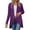 a1_Purple, variant on Women's Sequin Open Front Blazer, Long Sleeve Sparkly Loose Draped Party Cardigan,Green,Medium