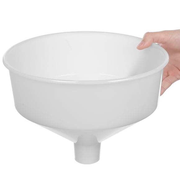UPOUART 1Pc Large Mouth Plastic Funnel for Kitchen Use Food Safe Material Ideal for Filling Liquids