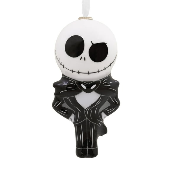 Hallmark Ornament (Disney Tim Burton's The Nightmare Before Christmas Jack Skellington Decoupage)