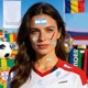 thumbnail image 5 of Tatuajes temporales de banderas de la Copa del Mundo para la cara, pegatinas para fiestas de fútbol 2026, banderas nacionales impermeables, fácil de aplicar, pack de 10, 5 of 5