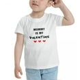 thumbnail image 3 of Mommy Is My Valentine Cute Toddler Tshirts for Boys Girls (White, Youth M), 3 of 5