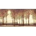 thumbnail image 2 of Marcon, Michael 18x11 Gold Ornate Wood Framed with Double Matting Museum Art Print Titled - Forest Panel, 2 of 4