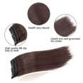 thumbnail image 5 of Almohadillas para el cabello sintético AZQUEEN de 20/30 cm, extensiones de cabello con clip, pieza de cabello invisible natural, almohadilla para el cabello para adelgazar, 5 of 5