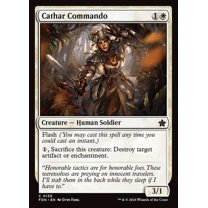 MtG Foundations Common Cathar Commando #139