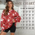 thumbnail image 6 of Xoenoiee Christmas Reindeer Snowflake Print Women Fall Sweatshirt Sweaters Xmas 2025 Long Sleeve Pullover Sweater Casual Loose Crew Neck Jumper Tops with Pockets, Size 3XL, 6 of 7