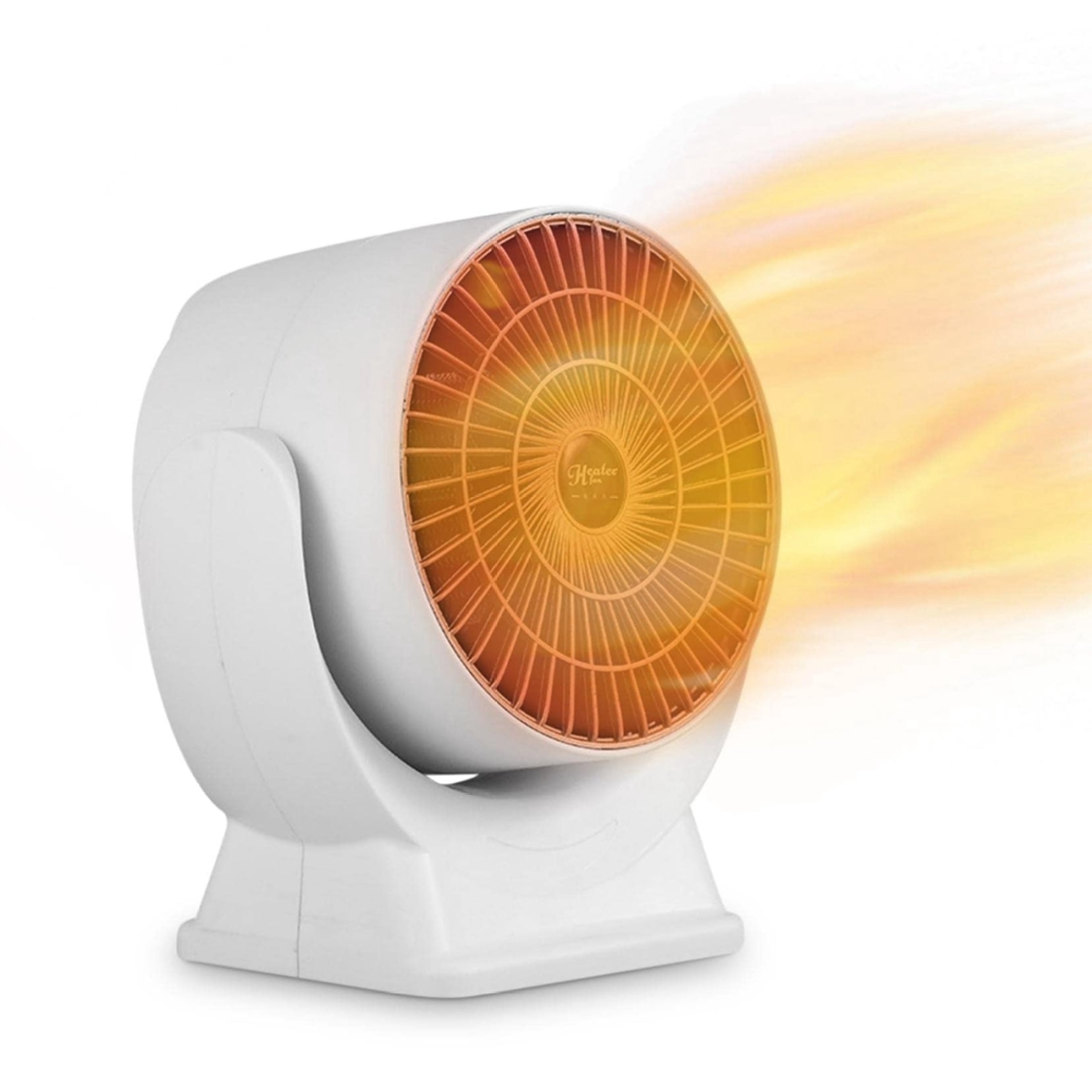 Portable Electric Space Heater 800W/400W With PTC Fast Heating - Small Desk Heater With Tip-Over & Overheat Protection