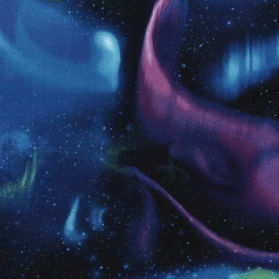 Timeless Treasures Northern Lights Galaxy Multicolor 100% Cotton Fabric by The Yard