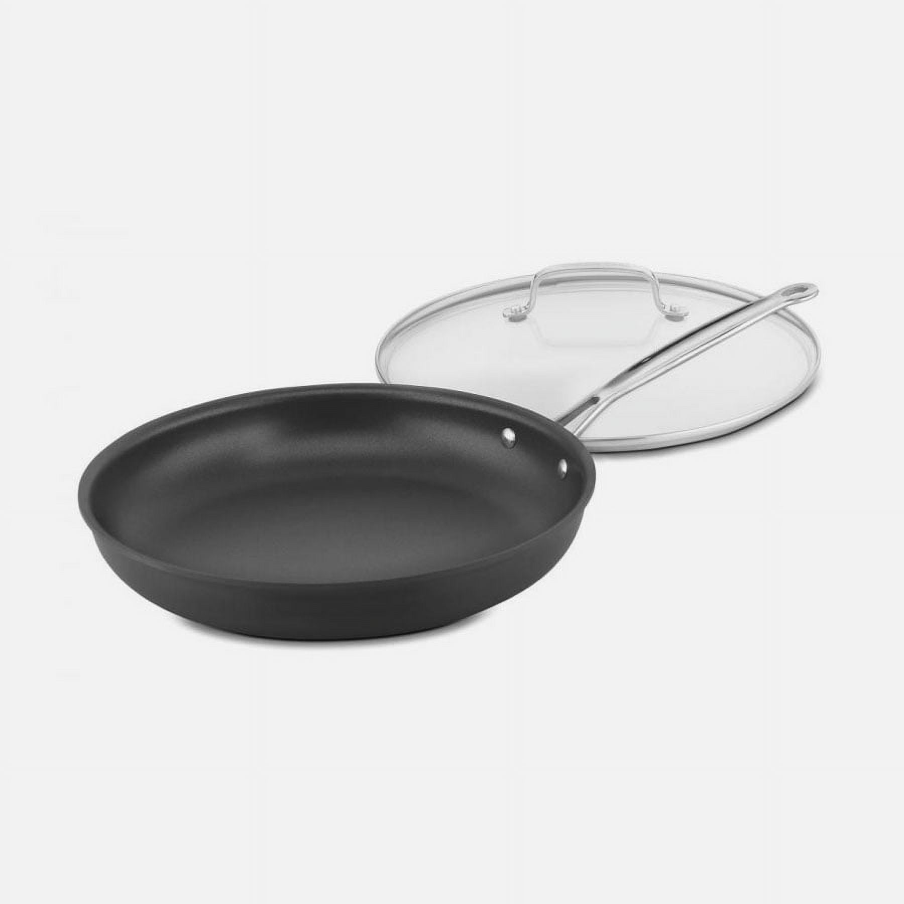 Cuisinart 12 Nonstick Skillet With Glass Cover, Ano