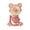 Pink, variant on Portable Cartoon Bear Fan with Integrated Pencil Sharpener and Ambient Night Light Skateboard Style Desktop Accessory for Student Study Workspace and Personal Use, Green